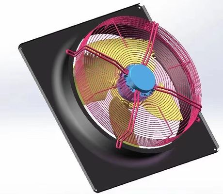 ventilador vertical de gran tamaño industrial de la EC de la fan de ventilación de 600-900m m para el invernadero Warehouse