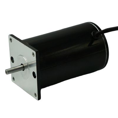 el imán permanente de 24V 48V cepilló el motor 30-300W 76ZYT de DC para el torniquete inteligente de la puerta de la barrera del oscilación
