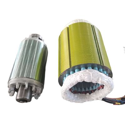 motor trifásico 1500-3000rpm sumergible de la bomba de agua 200-3000W para la bomba flúida