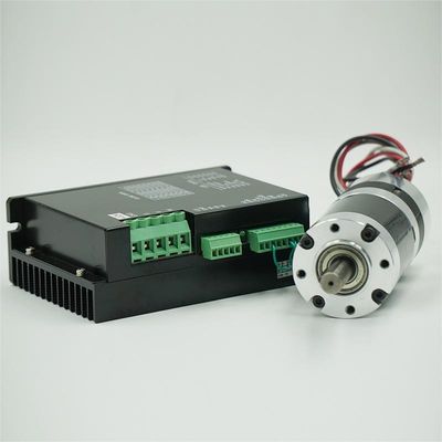 Motor adaptado sin cepillo de 56JBX DC24v 20-100W con la caja de cambios planetaria para el equipo del control de la precisión