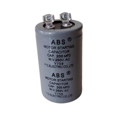 clase C del condensador del motor eléctrico 40-200Uf a prueba de explosiones para el motor de la lavadora