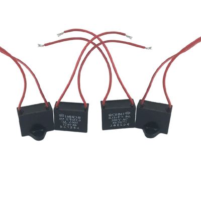 condensador 250-400VAC a prueba de explosiones del motor eléctrico 1-10Uf para la fan de techo