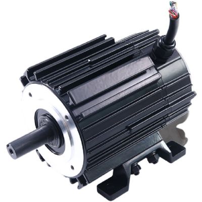 Motor AC BLDC de refrigeración por aire/agua con un rango de velocidad de 0-3000 rpm y clase de aislamiento F/H