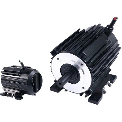 Motor AC BLDC de refrigeración por aire/agua con un rango de velocidad de 0-3000 rpm y clase de aislamiento F/H