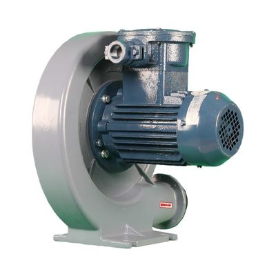 Ventilador centrífugo plateado / gris 1000-3000RPM para el suministro de aire de penetración y conducto