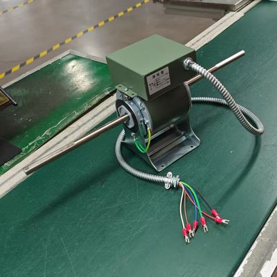 Motor de ventilador EC BLDC de alta eficiencia para aire acondicionado de unidad dividida de conductos. Variable velocidad, funcionamiento silencioso. Rango de potencia: 30-100W.