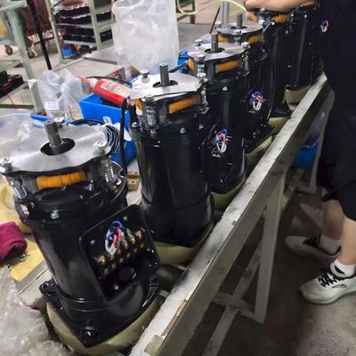 Motor industrial de 3 fases de 100-1000 W con carcasa TEFC y certificación CE